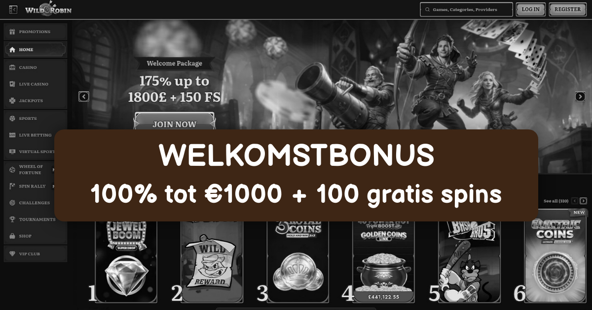 WildRobin Casino Nederland